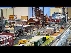 Awesome Large HO Scale / Gauge Model Railroad Layout