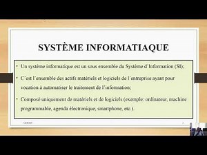 INTRODUCTION AU SYSTÈME D'INFORMATION (SI)