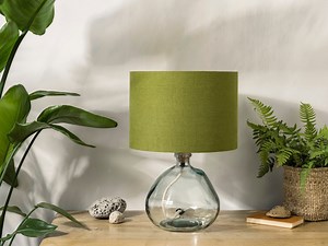 Linen Moss Green Lampshade, Green Lamp Shade for Table Lamp, Floor or Ceiling Light Shade, UNO Drum Large & Small Lamp Shades 20cm 30cm 40cm - Etsy