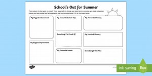 End of Year Reflection Activity