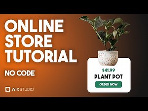 How to create an Online Store in Wix Studio (NO CODE)