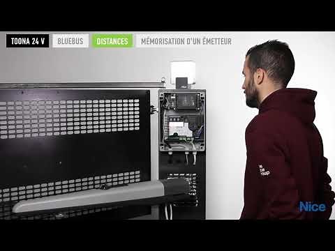 Programmation moteur TOONA 24 V - NICE