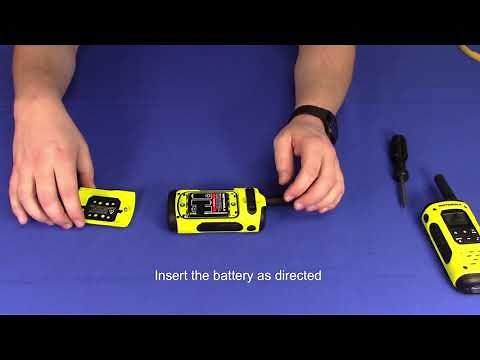 Motorola Solutions T92 H2O Setup Guide
