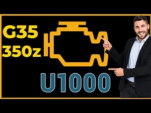 How to fix the Code U1000 for Infiniti g35 or Nissan 350Z for 10 minutes