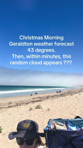 Unexpected Cloud Formation During Geraldton Christmas