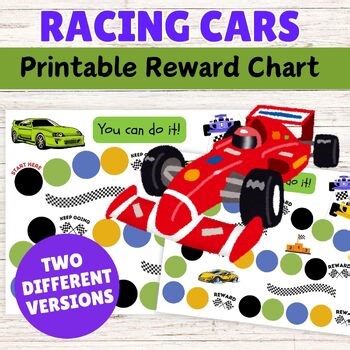 Student Reward Chart - Printable Behavior Reward Charts- Sticker Chart