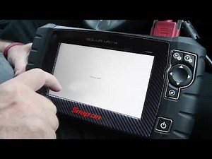 Snap-on® Solus Ultra TPMS Menus