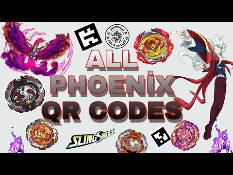ALL PHOENİX QR CODES ~ BEYBLADE BURST APP ~ NEW