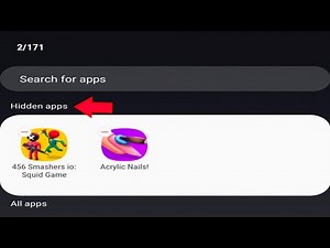 How to Find Hidden Apps (Samsung) | How to Bring it Back
