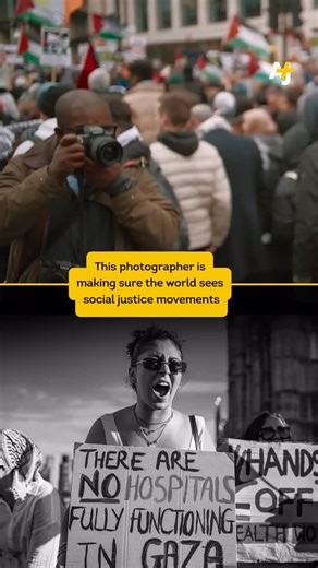 AJ+ on Instagram: "“The images will outlive us all.” In 2020, @misanharriman captured the world’s attention with his photography documenting the Black Lives Matter movement. Since then, the activist, filmmaker and photographer has widened his lens to other movements – from climate action to women’s rights, Palestine and more. A new documentary about Misan, “Shoot the People” from @watermelonpictures follows the photographer as he captures global movements and examines the legacy of protest photo