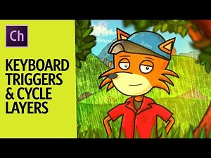 Keyboard Triggers & Cycle Layers - ARCHIVED (Adobe Character Animator Tutorial)