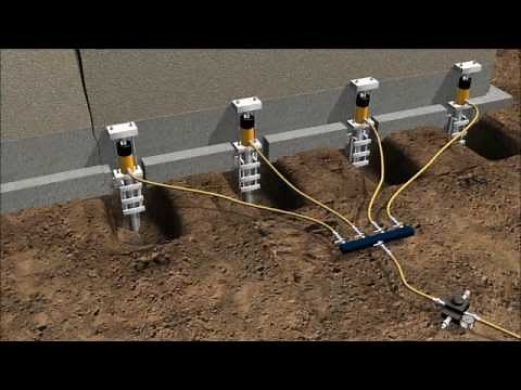 Foundation Repair using Push Piersx