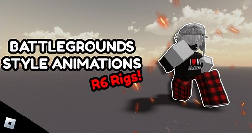 Roblox BattleGrounds Style Animations!
