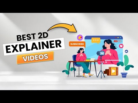 7 Best 2D Explainer Video Examples for SaaS Marketing Success