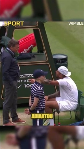 He COULD have fought back, but he chose to silence him another way 🎾 #funfacts #wimbledon
