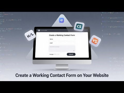 Create a Working Contact Form on Your Website - Easy Step-by-Step Guide 2024 🔥