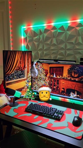 Christmas Gaming Setup/Room! 🎄