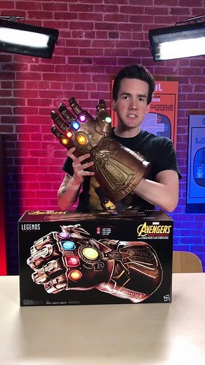 1.1M views · 15K reactions | We got our HAND (get it?) on the Marvel Legends Infinity Gauntlet replica from Hasbro! | IGN | Facebook
