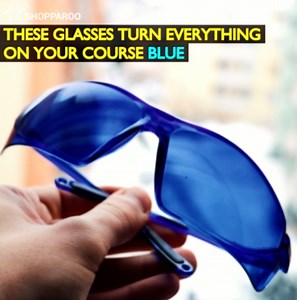 9.9M views · 22K shares | ⛳ Over $1.2 BILLION dollars of golf balls are lost every year  ⛳ These strange blue glasses are going to help you find them (and get you back on par )  Free Shipping >> https://shopparoo.com/ballhawks  https://shopparoo.com/ballhawks | Shopparoo | Facebook