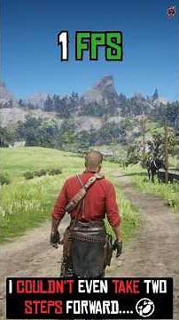 Red Dead Redemption 2 FPS Comparison |1 FPS vs 10 FPS vs 15 FPS vs 30 FPS vs 45 FPS vs 60 FPS Short