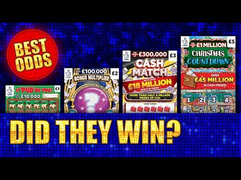 I Played the Scratch Cards with the Best Odds 😱 Did Any Win?