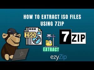 📁 How to Extract ISO Files Using 7-Zip - Complete Tutorial 2025