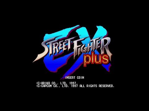 Street Fighter EX Plus [Arcade Opening]