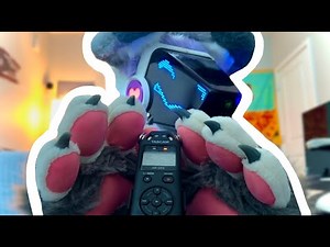 [Furry ASMR] Protogen Ear Massage!