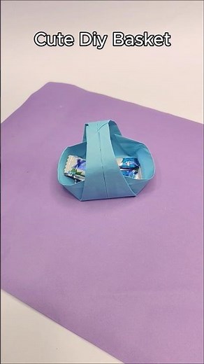 DIY Paper Basket | Easy Handmade Basket with Paper | Craftpodia