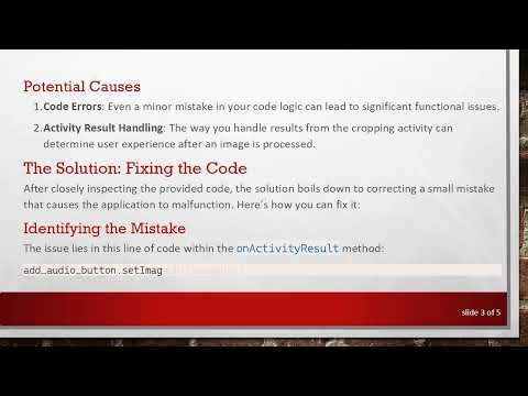Resolving the CROP Feature Issue in Android's CropActivity