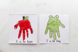 Handprint Alphabet