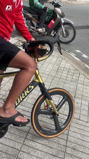 Xe đạp mini road nhôm 20inch 451 custom từ khung Java CL2. Xe đã có chủ. #minivelo #miniroad #xedapmini #hadacycle