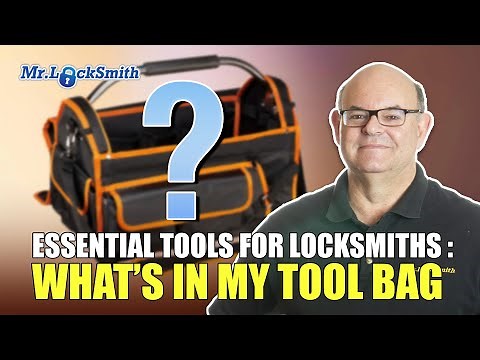 Essential Tools for Locksmiths - What’s in My Tool bag | Mr. Locksmith™