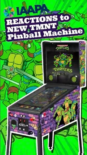 People React to the New TMNT 4KP Pinball Machine #tmnt