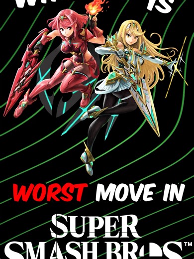 What is Pyra & Mythra's WORST Move in Smash Bros. Ultimate?#smash #smashbrothers #supersmashbros #supersmashbrothers #ssb #ssbu #ultimate #supersmashbrothersultimate #supersmashbrosultimate #smashbrothersultimate #smashbrosultimate #smashultimate #foryoupage #foryou #fyp #pyra #mythra