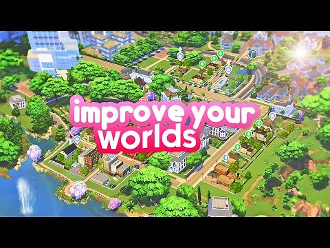 TOP MOD to improve the way your sims 4 worlds look! insanely detailed map replacements
