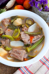 Sinigang na Baboy (Pork Sinigang) - Foxy Folksy