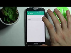 How to Manage Contact in SAMSUNG Galaxy S4 – Import & Export Contacts