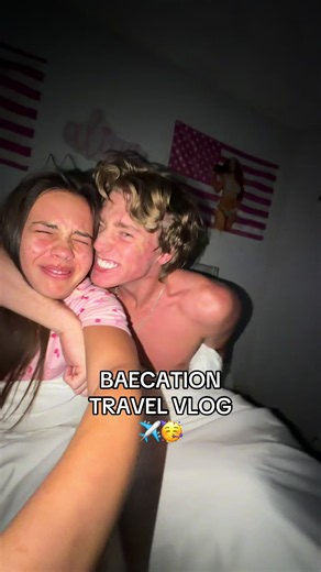 7 HOUR FLIGHT was def worth it 🥹🥹 #fypシ #vlog #baecation | Dakota