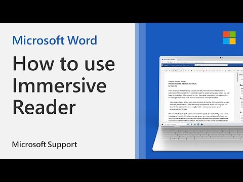 Tips and tricks for using Immersive Reader in Word | Microsoft