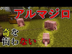 【Java版マイクラ】# 162 アルマジロ解説（奇を衒わないマインクラフト）