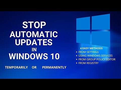 4 Simple Ways To Stop Windows Automatic Updates in Windows 10