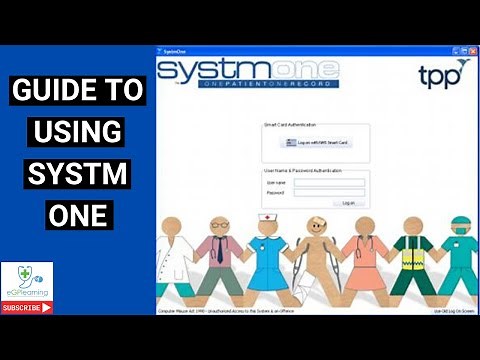 Learn to use SystmOne in 30 minutes
