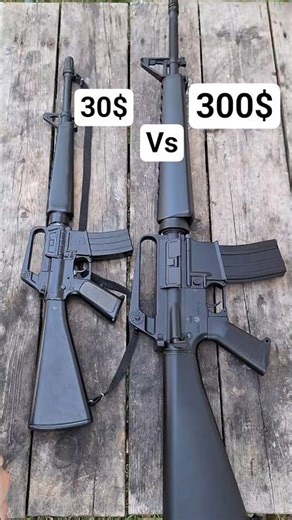 M16A1 30$ vs 300$ #airsoft #asmr