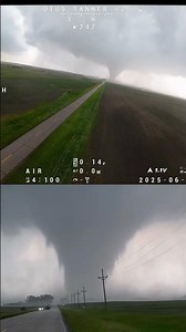 One year later… flying a drone into a POWERFUL torsndo