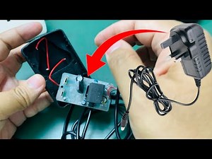 How to Fix a Power Adapter Easily at HOME | Repair AC to DC 12 Volt Output Adapter | No Voltage Out