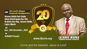 13K views · 1.3K reactions | CHOSEN 20TH YEAR ANNIVERSARY! TWO DECADES OF REVIVAL! COME AND CELEBRATE WITH US. | The Lord's Chosen Charismatic Revival Ministries | Facebook