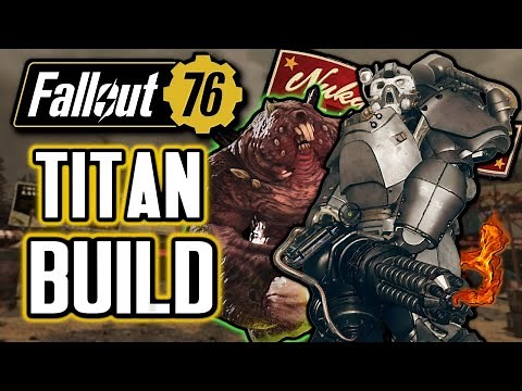 Fallout 76 Bloodied Heavy Gunner Titan Killer Build Guide