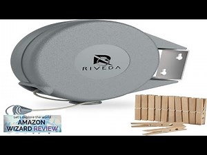 Retractable Clothesline Portable Heavy Duty Indoor and Outdoor Washing Line Review