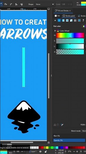 How to Create Arrows in Inkscape